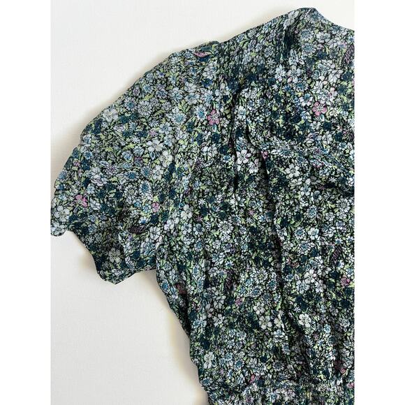 Zadig & Voltaire Betty Wrap dress Mousseline size L NWT - Picture 4 of 10